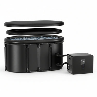 1/3HP Ice Bath Chiller & 148Gal Cold Plunge Tub Bundle