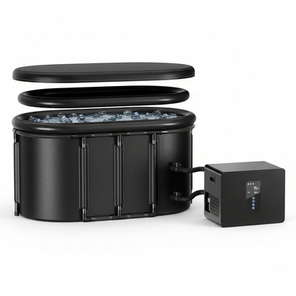 1/3HP Ice Bath Chiller & 148Gal Cold Plunge Tub Bundle