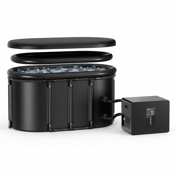 1/3HP Ice Bath Chiller & 148Gal Cold Plunge Tub Bundle