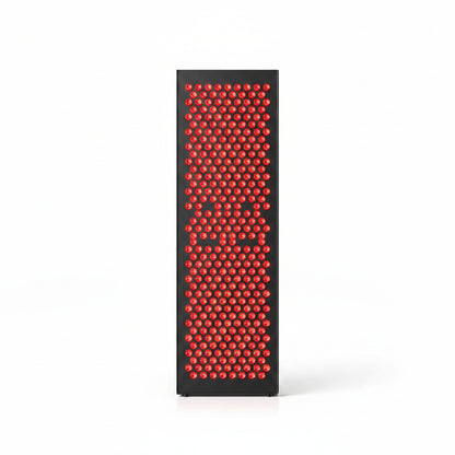 Red Light Therapy Box, 5In1 LED with 630-660-810-830-850, Metal Case, 3 Modes Red Light Panel with Soft Belt, 6 Timing Set - 9 Pulse Modes - 4-Level - Red Light Therapy Panel for Body